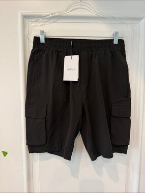 Arne Utility Cargo Shorts NWT